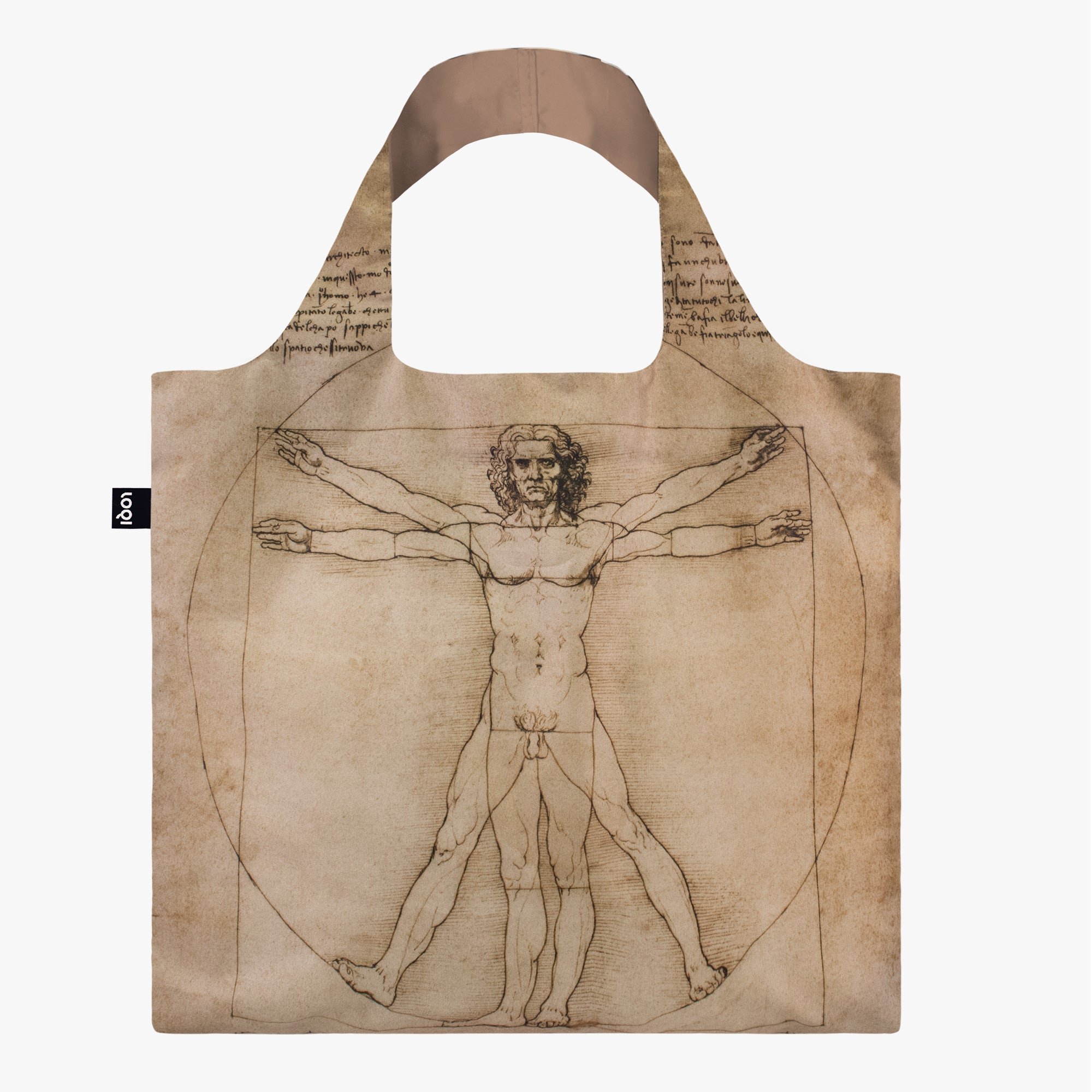 Bolsa Compra Plegable Da Vinci Vitruvio en Complementos y Fuera de Casa  compra online en Sanara: decoración, baño, cocina, mesa, regalo e infantil