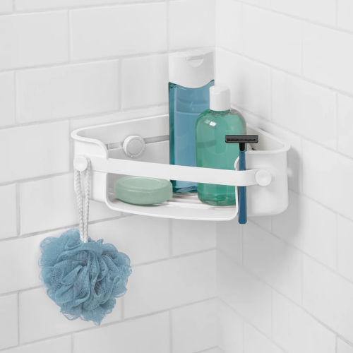 Rinconera baño Flex Blanco en Baño y Organizadores, Estantes y Bandejas  compra online en Sanara: decoración, baño, cocina, mesa, regalo e infantil