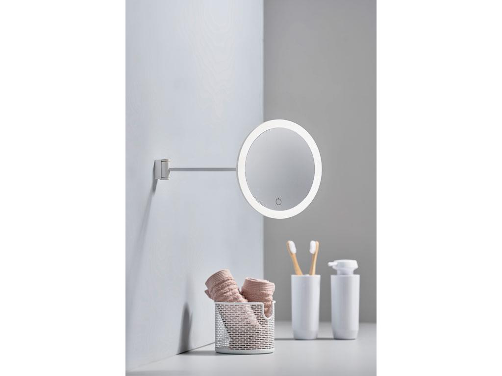 Espejo Aumento Luz Pared en Baño y Espejos compra online en Sanara:  decoración, baño, cocina, mesa, regalo e infantil