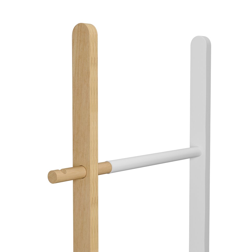 Toallero escalera Hub Blanco-Madera en Baño y Toalleros compra online en  Sanara: decoración, baño, cocina, mesa, regalo e infantil